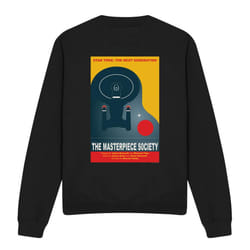 Star Trek Unisex Adult The Next Generation Season 5 Episode 13 Sweatshirt - XXL, Black