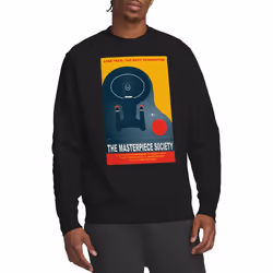 Star Trek Unisex Adult The Next Generation Season 5 Episode 13 Sweatshirt - XXL, Black