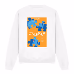 Star Trek Unisex Adult The Next Generation Season 5 Episode 14 Sweatshirt - S, White