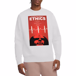 Star Trek Unisex Adult The Next Generation Season 5 Episode 16 Sweatshirt - XL, White