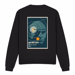 Star Trek Unisex Adult The Next Generation Season 5 Episode 19 Sweatshirt - L, Black