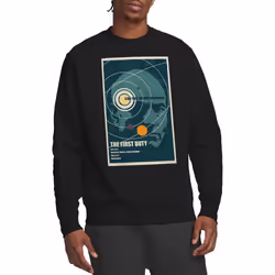 Star Trek Unisex Adult The Next Generation Season 5 Episode 19 Sweatshirt - L, Black