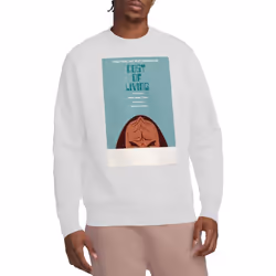 Star Trek Unisex Adult The Next Generation Season 5 Episode 20 Sweatshirt - XXL, White