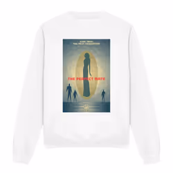 Star Trek Unisex Adult The Next Generation Season 5 Episode 21 Sweatshirt - XL, White