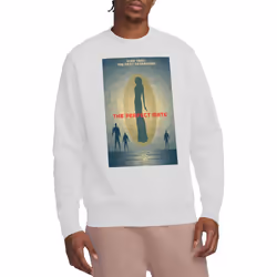 Star Trek Unisex Adult The Next Generation Season 5 Episode 21 Sweatshirt - XL, White
