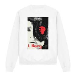 Star Trek Unisex Adult The Next Generation Season 5 Episode 23 Sweatshirt - S, White