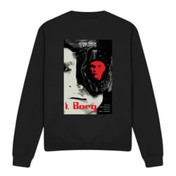 Star Trek Unisex Adult The Next Generation Season 5 Episode 23 Sweatshirt - S, Black