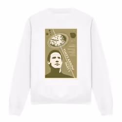 Star Trek Unisex Adult The Next Generation Season 5 Episode 26 Sweatshirt - S, White
