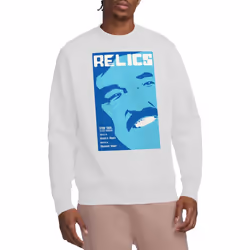 Star Trek Unisex Adult The Next Generation Season 6 Episode 4 Sweatshirt - M, White