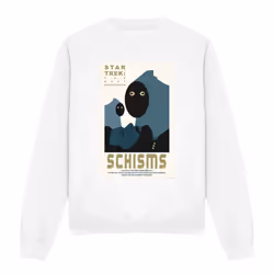 Star Trek Unisex Adult The Next Generation Season 6 Episode 5 Sweatshirt - XXL, White