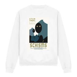 Star Trek Unisex Adult The Next Generation Season 6 Episode 5 Sweatshirt - XXL, White