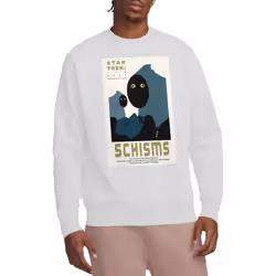 Star Trek Unisex Adult The Next Generation Season 6 Episode 5 Sweatshirt - XXL, White