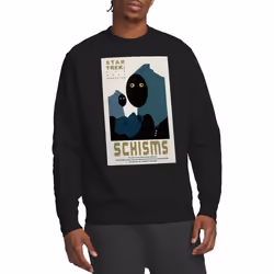 Star Trek Unisex Adult The Next Generation Season 6 Episode 5 Sweatshirt - XXL, Black