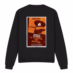 Star Trek Unisex Adult The Next Generation Season 6 Episode 8 Sweatshirt - XXL, Black