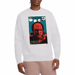 Star Trek Unisex Adult The Next Generation Season 6 Episode 10 Sweatshirt - XL, White