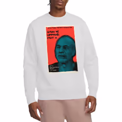 Star Trek Unisex Adult The Next Generation Season 6 Episode 11 Sweatshirt - L, White