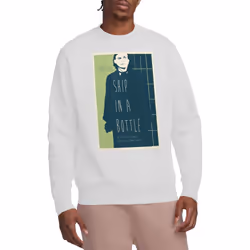 Star Trek Unisex Adult The Next Generation Season 6 Episode 12 Sweatshirt - XXL, White
