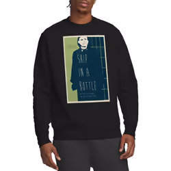 Star Trek Unisex Adult The Next Generation Season 6 Episode 12 Sweatshirt - XL, Black