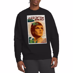 Star Trek Unisex Adult The Next Generation Season 6 Episode 14 Sweatshirt - XL, Black