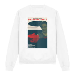 Star Trek Unisex Adult The Next Generation Season 6 Episode 16 Sweatshirt - L, White