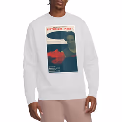 Star Trek Unisex Adult The Next Generation Season 6 Episode 16 Sweatshirt - XXL, White
