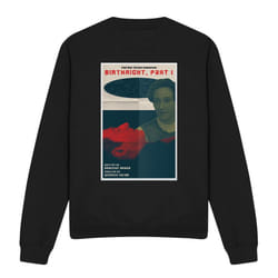 Star Trek Unisex Adult The Next Generation Season 6 Episode 16 Sweatshirt - L, Black