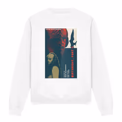 Star Trek Unisex Adult The Next Generation Season 6 Episode 17 Sweatshirt - XXL, White