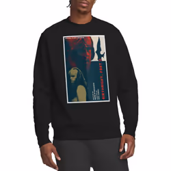 Star Trek Unisex Adult The Next Generation Season 6 Episode 17 Sweatshirt - XXL, Black