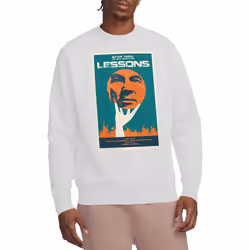 Star Trek Unisex Adult The Next Generation Season 6 Episode 19 Sweatshirt - S, White