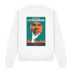 Star Trek Unisex Adult The Next Generation Season 6 Episode 19 Sweatshirt - XXL, White
