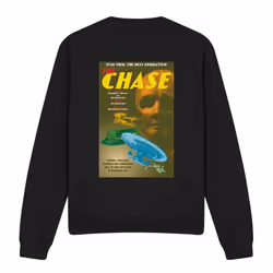 Star Trek Unisex Adult The Next Generation Season 6 Episode 20 Sweatshirt - XXL, Black