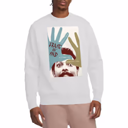 Star Trek Unisex Adult The Next Generation Season 6 Episode 21 Sweatshirt - L, White