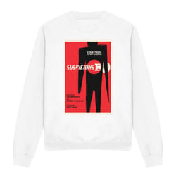 Star Trek Unisex Adult The Next Generation Season 6 Episode 22 Sweatshirt - XXL, White