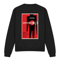 Star Trek Unisex Adult The Next Generation Season 6 Episode 22 Sweatshirt - S, Black
