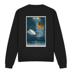Star Trek Unisex Adult The Next Generation Season 7 Episode 2 Sweatshirt - XXL, Black
