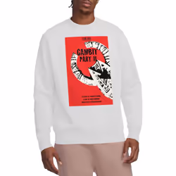 Star Trek Unisex Adult The Next Generation Season 7 Episode 5 Sweatshirt - XL, White