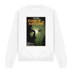 Star Trek Unisex Adult The Next Generation Season 7 Episode 9 Sweatshirt - XXL, White