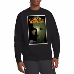 Star Trek Unisex Adult The Next Generation Season 7 Episode 9 Sweatshirt - XXL, Black
