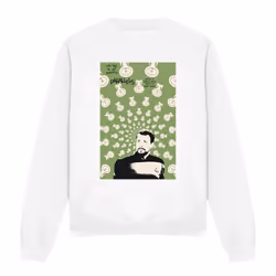 Star Trek Unisex Adult The Next Generation Season 7 Episode 11 Sweatshirt - S, White