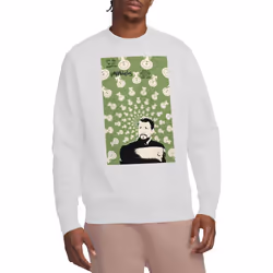 Star Trek Unisex Adult The Next Generation Season 7 Episode 11 Sweatshirt - S, White