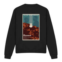 Star Trek Unisex Adult The Next Generation Season 7 Episode 12 Sweatshirt - M, Black