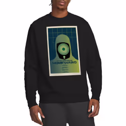 Star Trek Unisex Adult The Next Generation Season 7 Episode 13 Sweatshirt - XL, Black