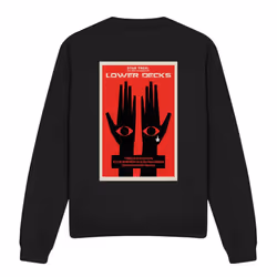 Star Trek Unisex Adult The Next Generation Season 7 Episode 15 Sweatshirt - M, Black