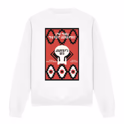 Star Trek Unisex Adult The Next Generation Season 7 Episode 20 Sweatshirt - XXL, White