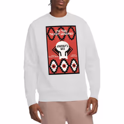 Star Trek Unisex Adult The Next Generation Season 7 Episode 20 Sweatshirt - XXL, White