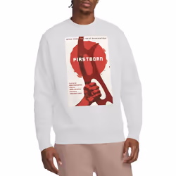 Star Trek Unisex Adult The Next Generation Season 7 Episode 21 Sweatshirt - L, White