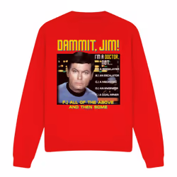 Star Trek Unisex Adult All of the Above Sweatshirt