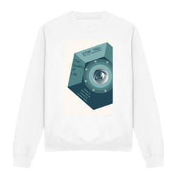 Star Trek Unisex Adult The Next Generation Season 6 Episode 9 Sweatshirt - S, White