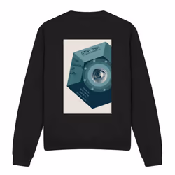 Star Trek Unisex Adult The Next Generation Season 6 Episode 9 Sweatshirt - S, Black