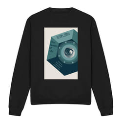Star Trek Unisex Adult The Next Generation Season 6 Episode 9 Sweatshirt - S, Black